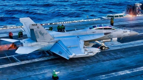 U.S. Navy EA-18 Growler Wreckage Found: Both Aviators Confirmed Killed ...