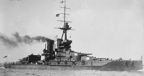 Britain's "Super Dreadnought" Iron Duke Battleship Was a World War I Monster