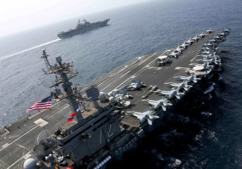This One Trick Is How Iran Plans to Sink a U.S. Aircraft Carrier
