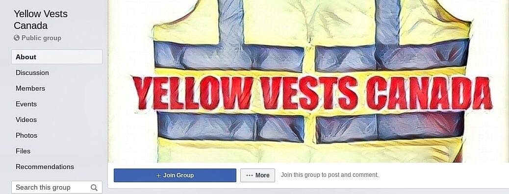 Why isn't Facebook taking Yellow Vests Canada seriously?