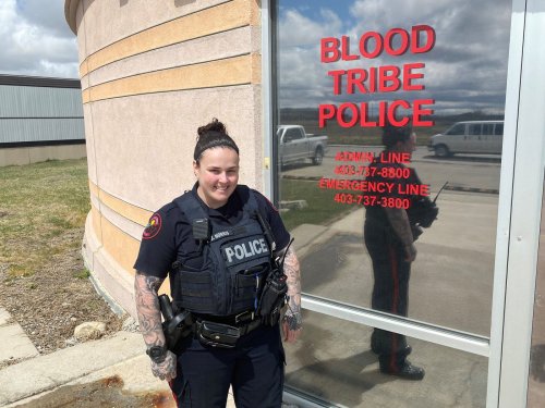 Police officer with Alberta's Blood Tribe fights human trafficking
