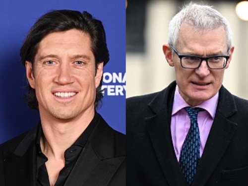 BBC Radio 2 presenters Vernon Kay and Jeremy Vine have awkward exchange on air over company credit cards