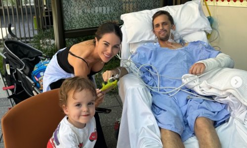 Married at First Sight star KC Osborne says jockey fiancé Blake Spriggs was 'close to dying' after horror fall