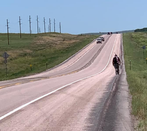 Oglala Sioux Veteran Walks 22 Miles to Powwow to Bring Awareness to 22 Veterans Who Die Daily by Suicide