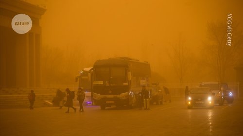 Lethal dust storms blanket Asia every spring — now AI could help predict them