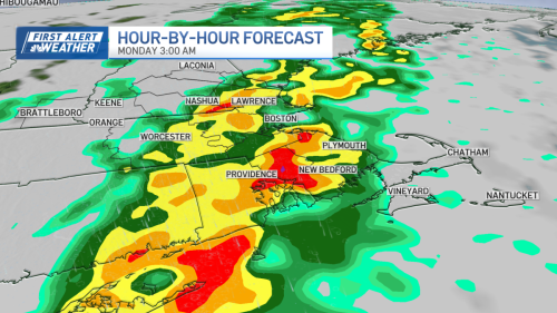 Heavy rains and gusty winds to make a mess of St. Patrick's Day