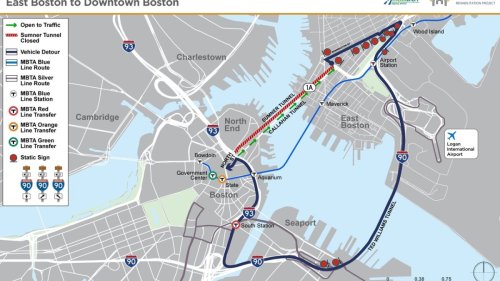 Boston's Sumner Tunnel Project Will Have Major Traffic Impacts
