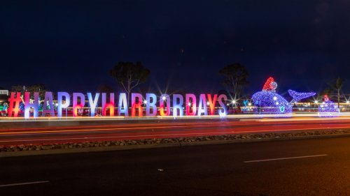 On land and at sea, Dana Point Harbor twinkles with holiday cheer