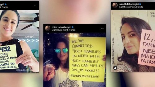 South Florida Woman Spreads ‘Pandemic of Love' to Help Community in Crisis