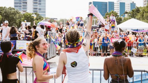 ‘We say gay’: Florida’s largest Pride parade draws hundreds of thousands