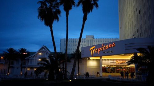 After welcoming guests for 67 years, the Tropicana Las Vegas casino's final day has arrived