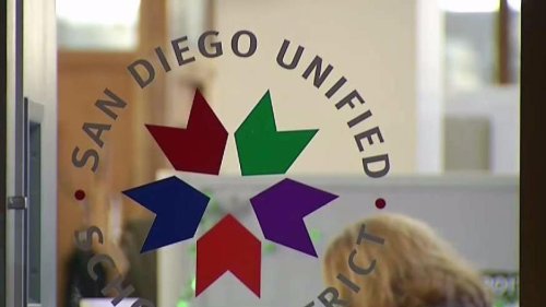 San Diego Unified staff and faculty rally against district layoff plan