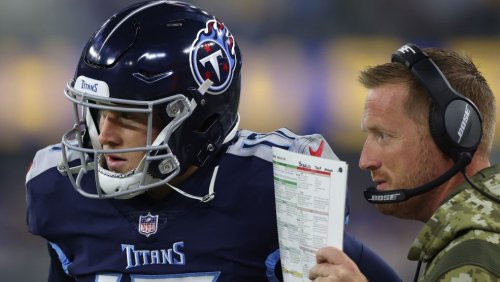 Mike Vrabel: I think Todd Downing does a great job