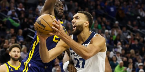 Draymond appears to laugh at Gobert after Wolves turnover