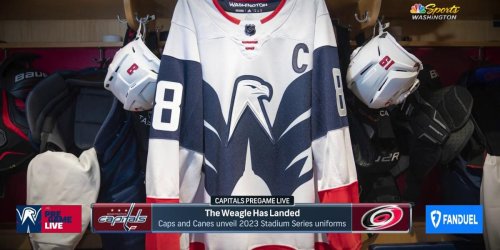 capitals unveil jersey