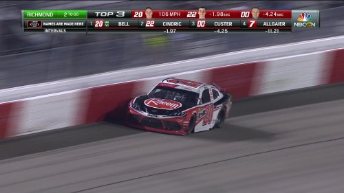 Christopher Bell wins NASCAR Xfinity Series playoff opener at Richmond ...