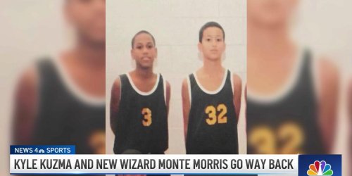 Kuzma, Morris reunite on Wizards after sharing boyhood dream