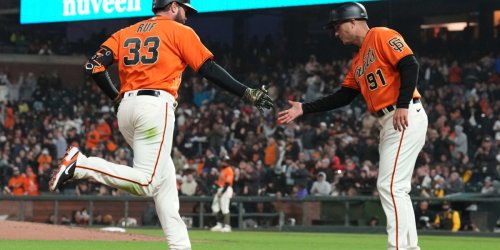 Ruf's second career two-homer game wasted in Giants' loss