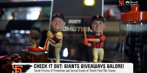 Giants giveaways, bobbleheads, special events this season