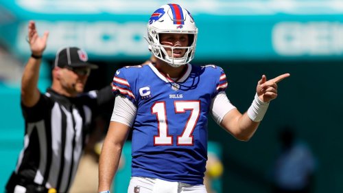 John Harbaugh on Josh Allen: There’s no quarterback exactly like him in football