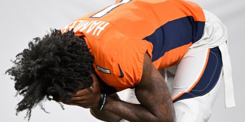 WATCH: Broncos WR KJ Hamler melts down after loss to Colts