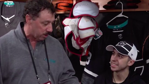 Johnny Gaudreau shares ‘special’ All-Star experience with dad