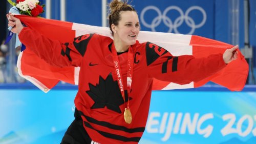 Marie-Philip Poulin is first female hockey player to win Canada Athlete of the Year