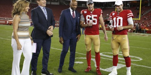 Young wants Jimmy G to stay with 49ers for 10 more years