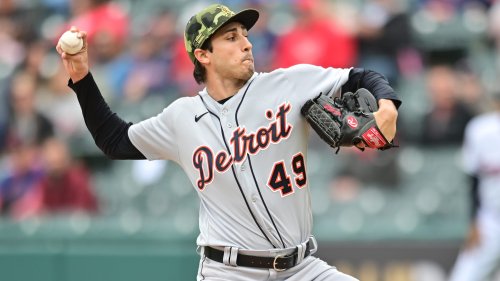 Tigers top Guardians 4-2 for Faedo’s first big league win