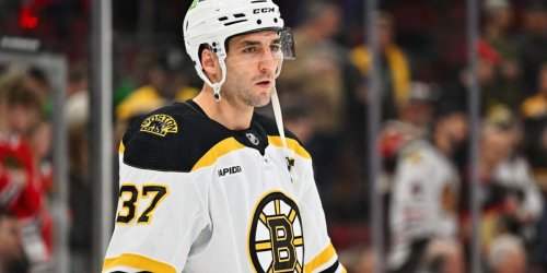 Montgomery gives update on Bergeron's status for Bruins-Panthers Game 2