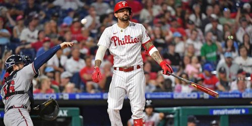 Phillies drop first game of important series as Matt Olson homers twice