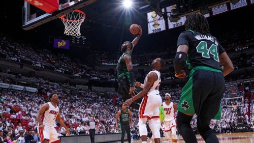 Celtics advancing toward NBA Finals as hobbled Heat desperately try to keep up