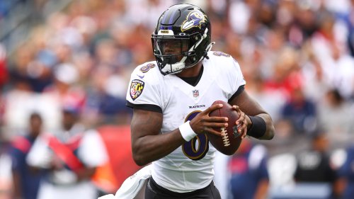 How much are the Baltimore Ravens relying on Lamar Jackson?