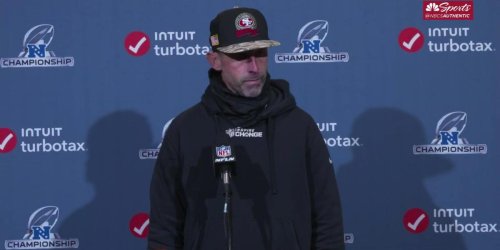 Shanahan admits 49ers' loss in NFC Championship 'hit harder'