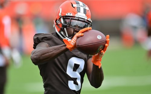 Jakeem Grant carted off at Browns practice