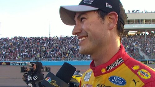 Joey Logano Wins NASCAR Phoenix Finale Becomes Two time Cup Series 