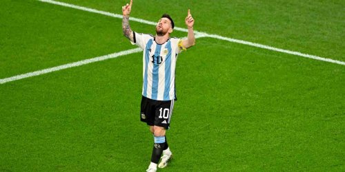 Lionel Messi Gives Argentina Lead With First Career World Cup Knockout Stage Goal