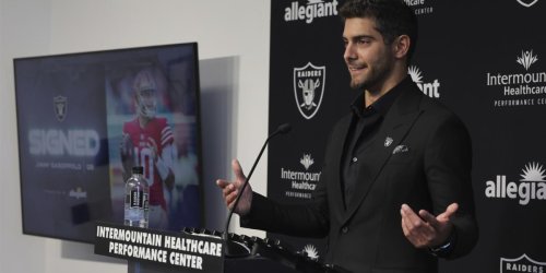 Report: Jimmy G failed Raiders physical; waiver added to contract