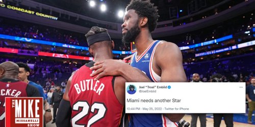 Brian Westbrook bothered by Embiid's social media trolling