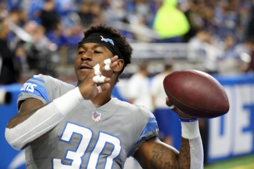 Jamaal Williams Scores Again Lions Up 7 0 Flipboard