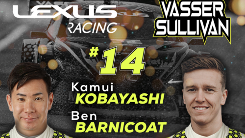 Kamui Kobayashi will make IMSA GTD Pro debut, racing Lexus for Vasser Sullivan