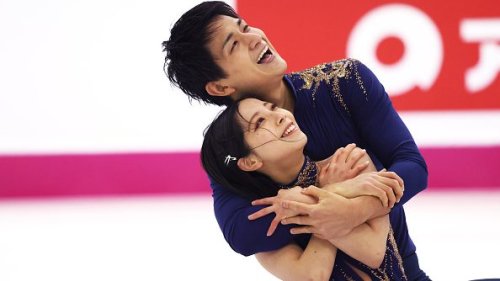 Japanese pair edges Americans for historic Grand Prix Final figure skating title