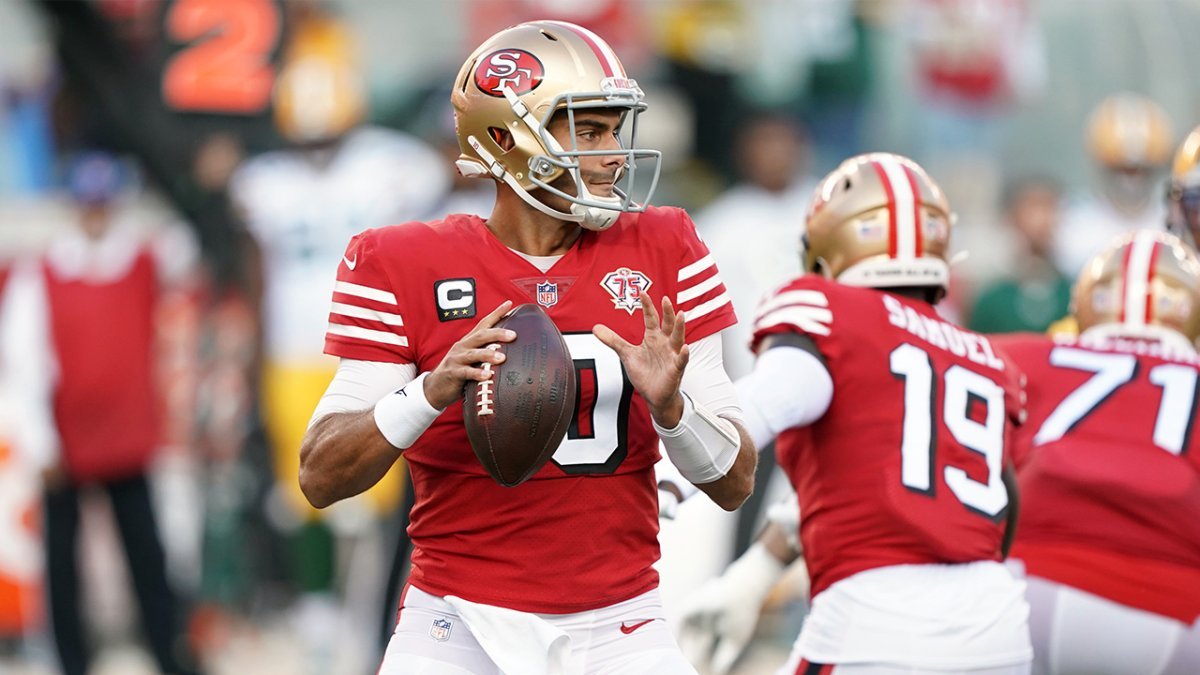 Fans call for Lance after Jimmy G's early struggles vs. Packers