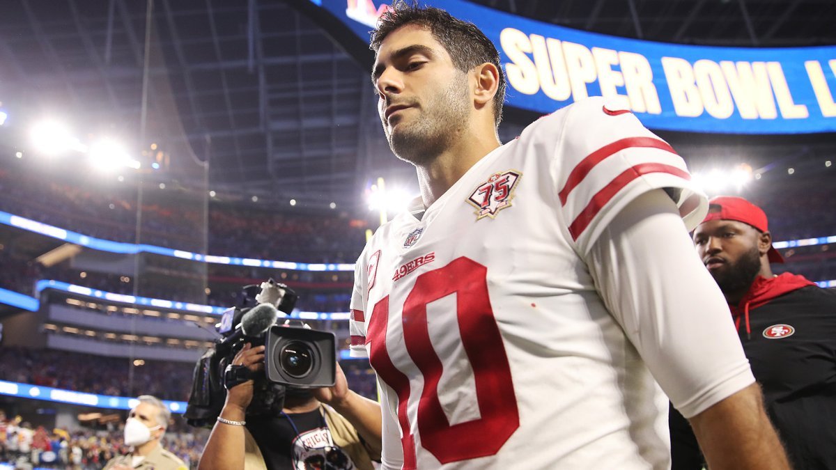 Jimmy G era dies as it lived in likely 49ers finale