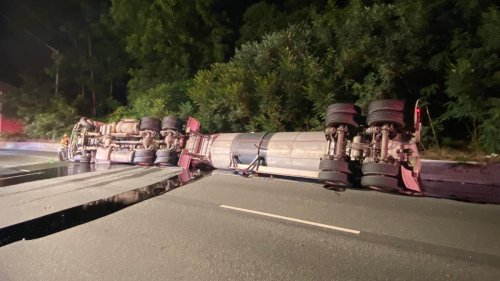 Tanker Truck Crash Closes Part of Beltway in Maryland - Flipboard