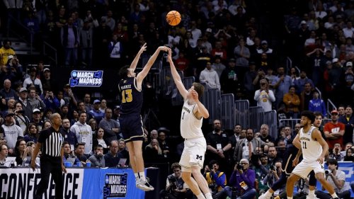 Final minute in Michigan’s first round nail-biter vs. UC San Diego