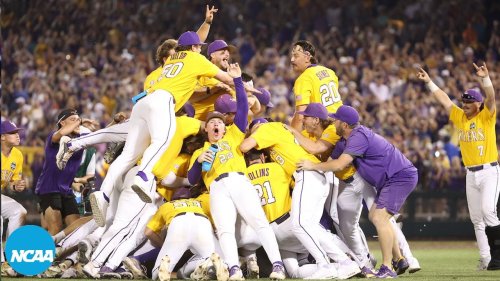 Lsu Baseball Wins The 2023 Men S College World Series Final Out Flipboard