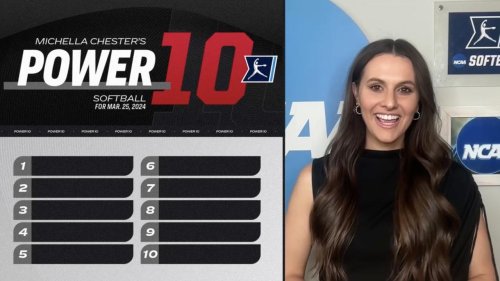 College softball rankings: Georgia rises to top 3 of Power 10