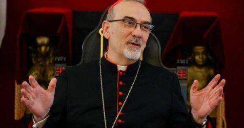 Jerusalem patriarch, back in Holy Land, reflects on conclave, 'inconceivable' Gaza situation