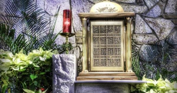 Stop moving the tabernacle!